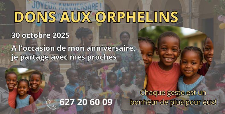 DON AUX ORPHELINS