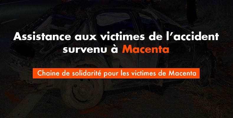 Assistance aux victimes de l'accident survenu à Macenta