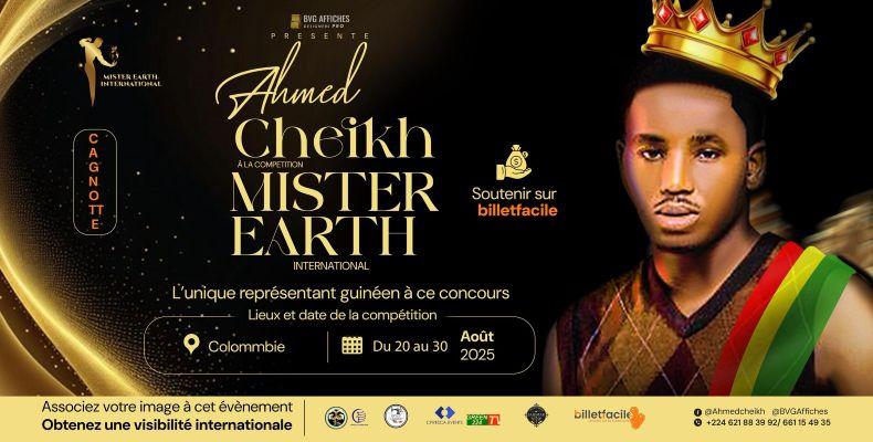 Ahmed Cheikh à Mister Earth