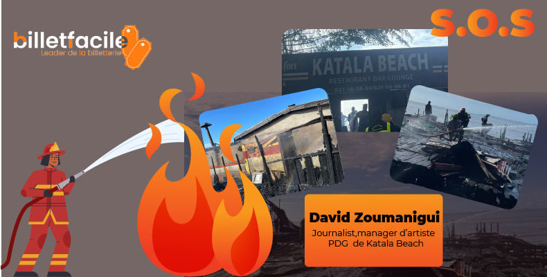 SOS pour David Zoumanigui Journalist,manager d’artiste  PDG de Katala Beach