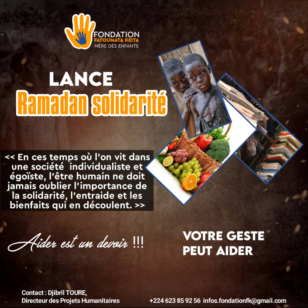 Ramadan Solidarité Pour les Enfants et Personnes en Situation Difficiles