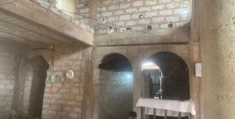 Finition d'une Mosquée