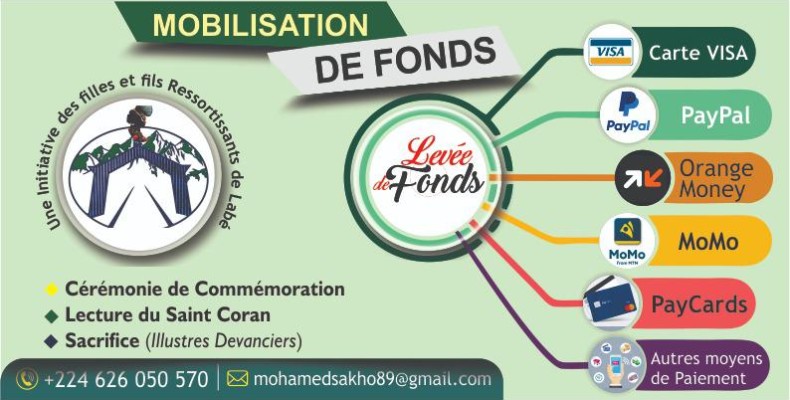 Levée de fonds des ressortissants de Labé pour l’organisation d’une cérémonie de commémoration, de lecture du Saint Coran, de sacrifice et d’accompagnement des personnes démunies