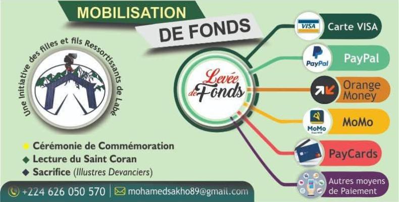 Collecte de sacrifices pour personnes décédées