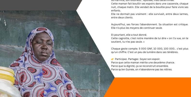 Même endormie, elle travallait : l’heure est venue de lui tendre la main