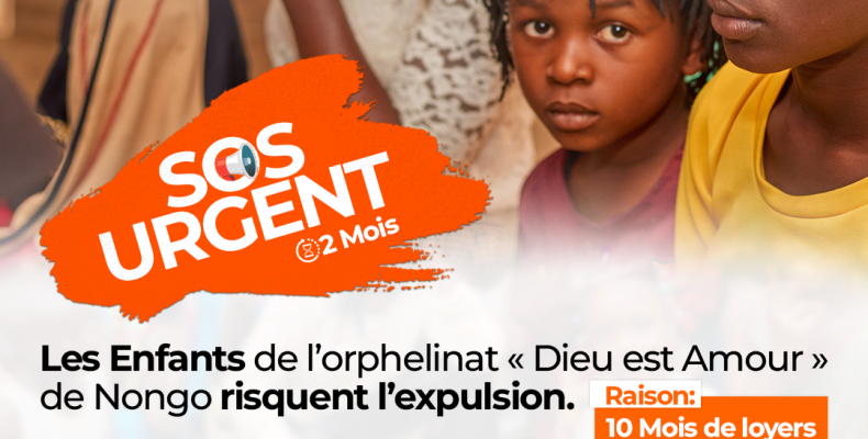 SOS pour l'orphelinat "Dieu est amour" de Nongo