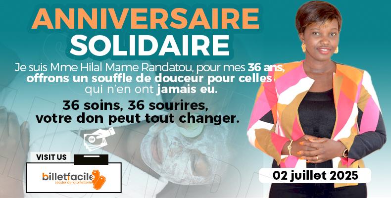Mon Anniversaire Solidaire