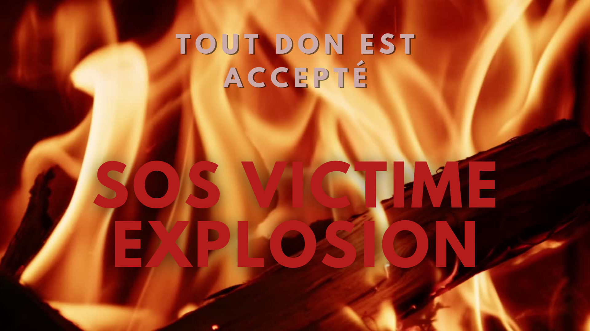 Sos victime explosion