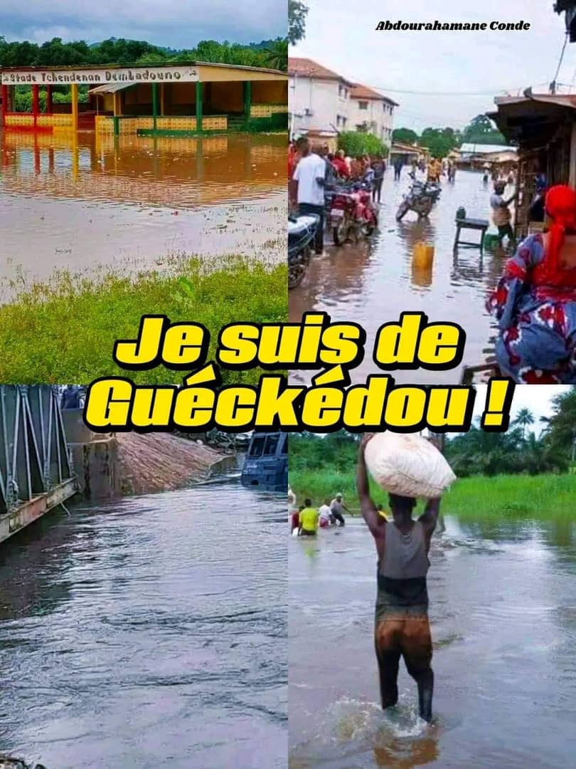 COLLECTE DE FONDS POUR LES IMPACTÉS DES INONDATIONS DE GUECKEDOU
