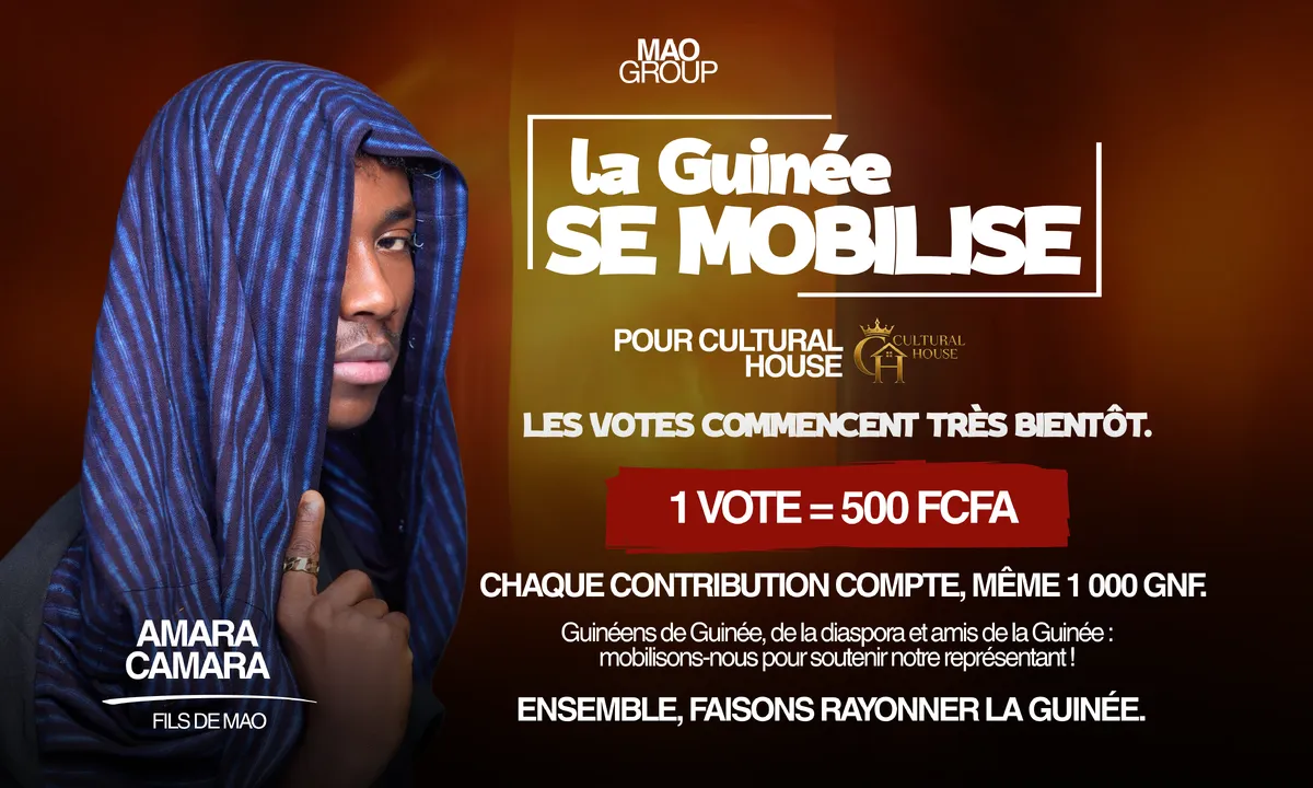 La guinee se mobilise pour cultural house